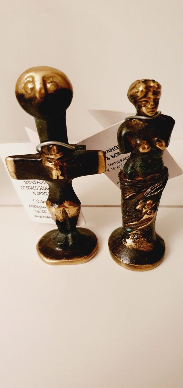 Statuette: Aphrodite & Kreuz Brass Neu – Nuovo e nell'imballaggio originale da Stansstad venduto da InStyle8 2