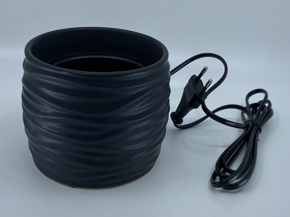 Yankee Candle Candele: Yankee Candle Noah Black Meltcup Warmer mit Timer – Nuovo e nell'imballaggio originale da Langwiesen venduto da rtWebshop 4