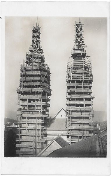 Cartoline postali: Winterthur Renovationsarbeiten Kirche 1923 – Usato da Olten venduto da clotaldi