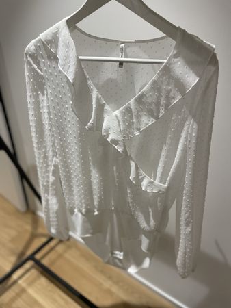 Weisser Body von Stradivarius, Gr. S