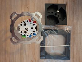 UP 3xT13 Steckdose schwarz Edizio Due Gr. 1