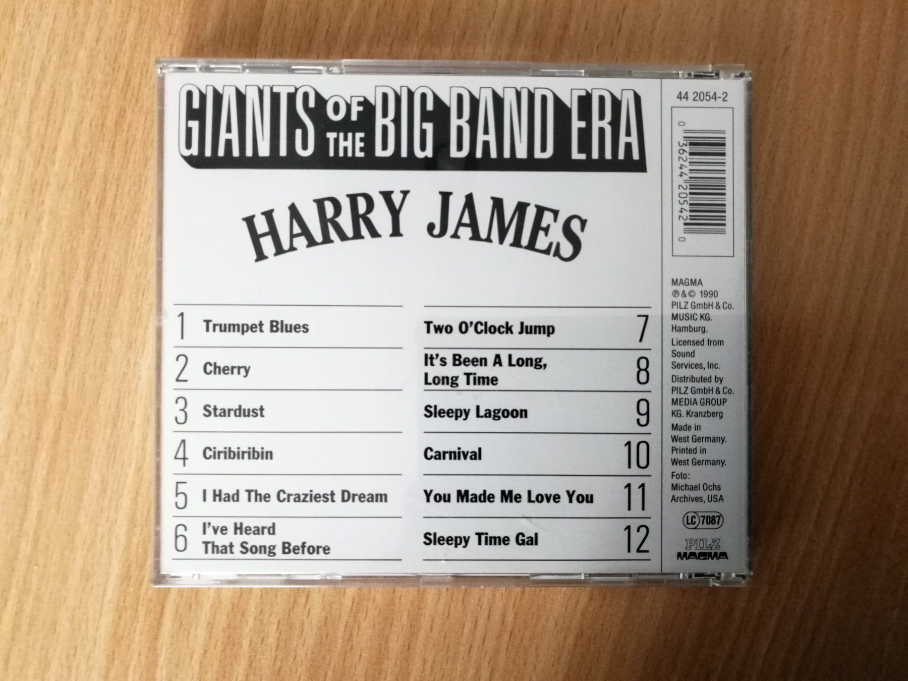 CD: GLEN MILLER. und   HARRY JAMES – Usato da Basel venduto da Alfons39 3