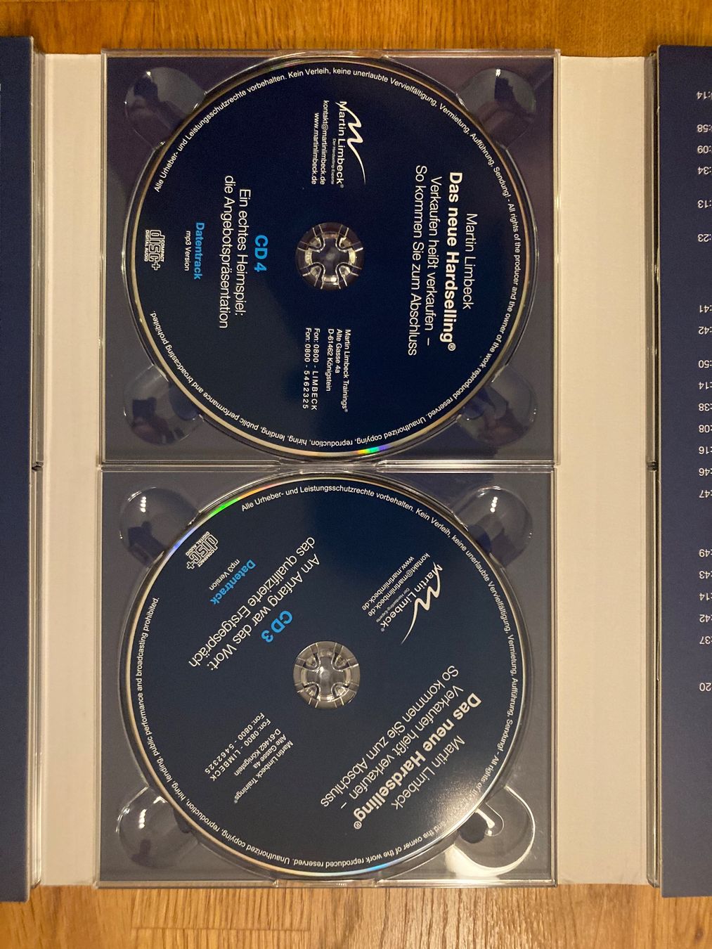 Audiolibri: Martin Limbeck Das neue Hardselling 8 CD – Usato da Wängi venduto da Kaesli 4