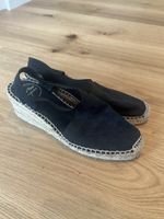 Schwarze Toni Pons Origina Espadrilles mit Keilabsatz, Gr 37