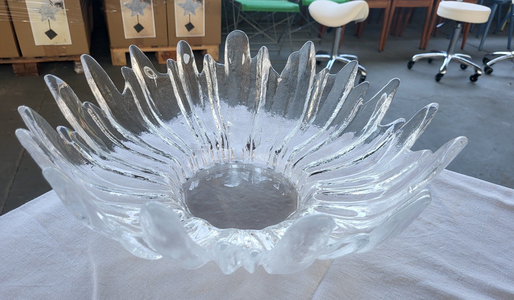 Ciotole: Pukeberg Glasschale – Nuovo (secondo la descrizione) da Diessenhofen venduto da Osio 1