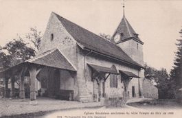 Eglise Vaudoise anciennes Ve série Temple de Giez
