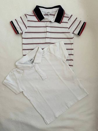 Set mit zwei Polohemden, Gr. 86 cm