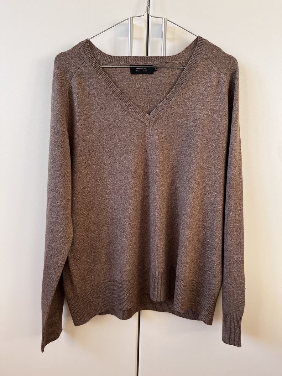 Maglioni & Felpe: Modissa Pullover Kaschmir/Seide braun Gr. XL – Usato da Zürich venduto da Kleanthy