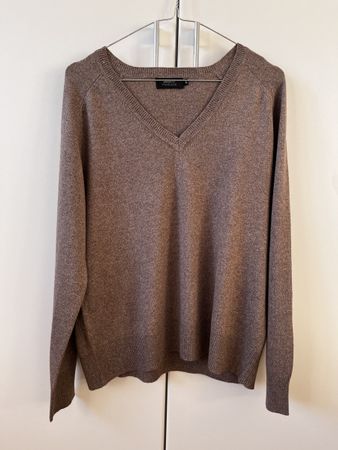 Modissa Pullover Kaschmir/Seide braun Gr. XL