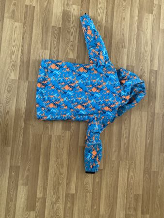 Winterjacke, Grösse 152, Top Zustand, Blau/Orange 🔥