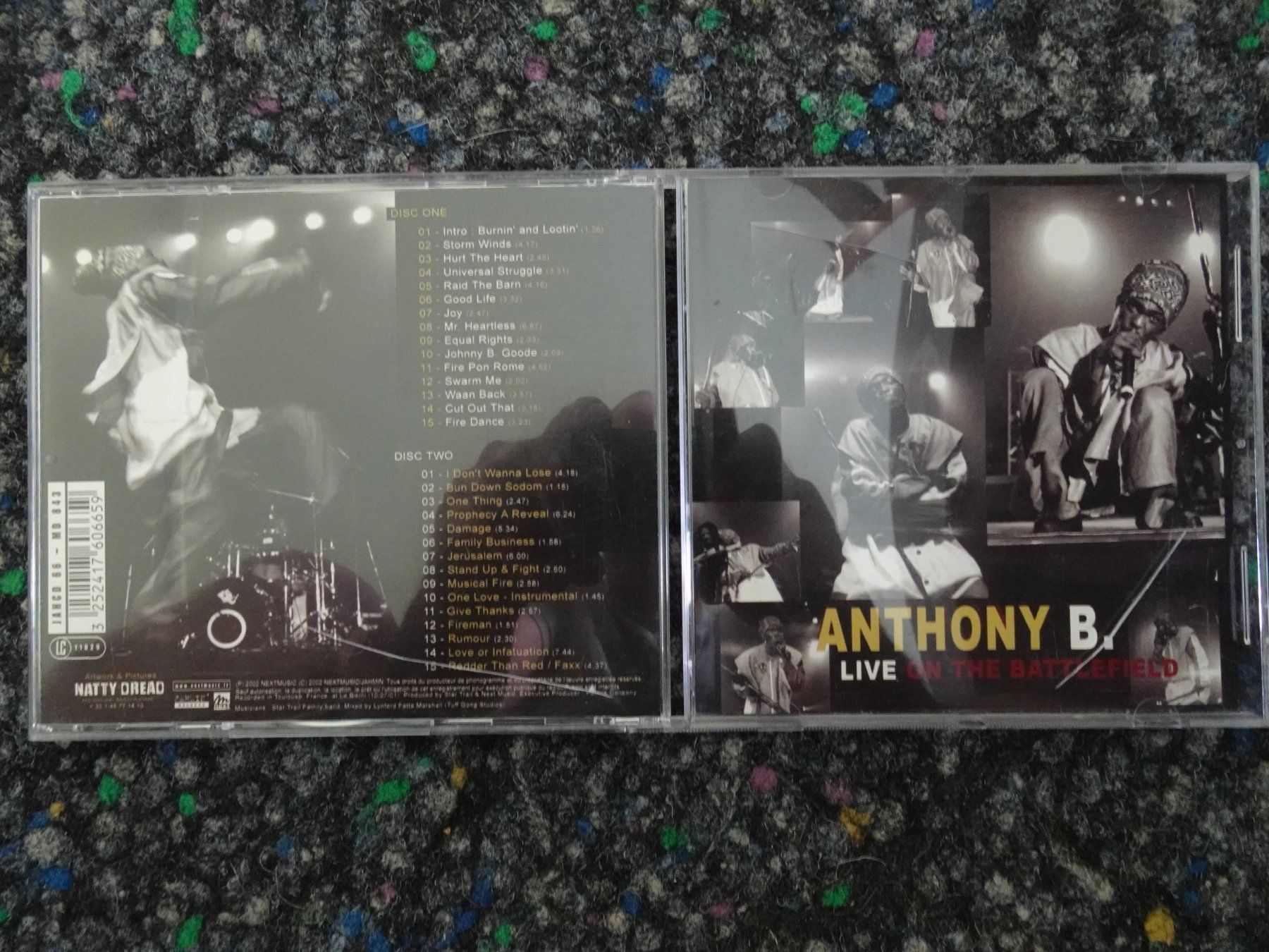 CDs: Doppel-CD : Anthony B. – Gebraucht aus Lotzwil von Kiddis