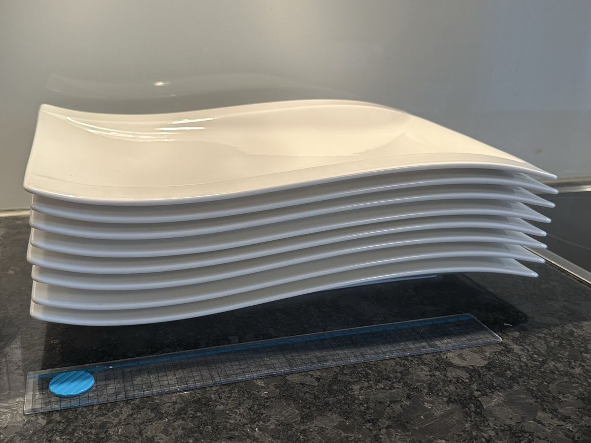 Villeroy & Boch Teller: NewWave Gourmetteller – Neu (gemäss Beschreibung) aus Langnau am Albis von Citabelle