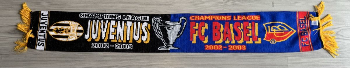 FC Basel Foulard & Sciarpe: Fc Basel Champions League Schal – Usato da Lenzburg venduto da Meister_k 1