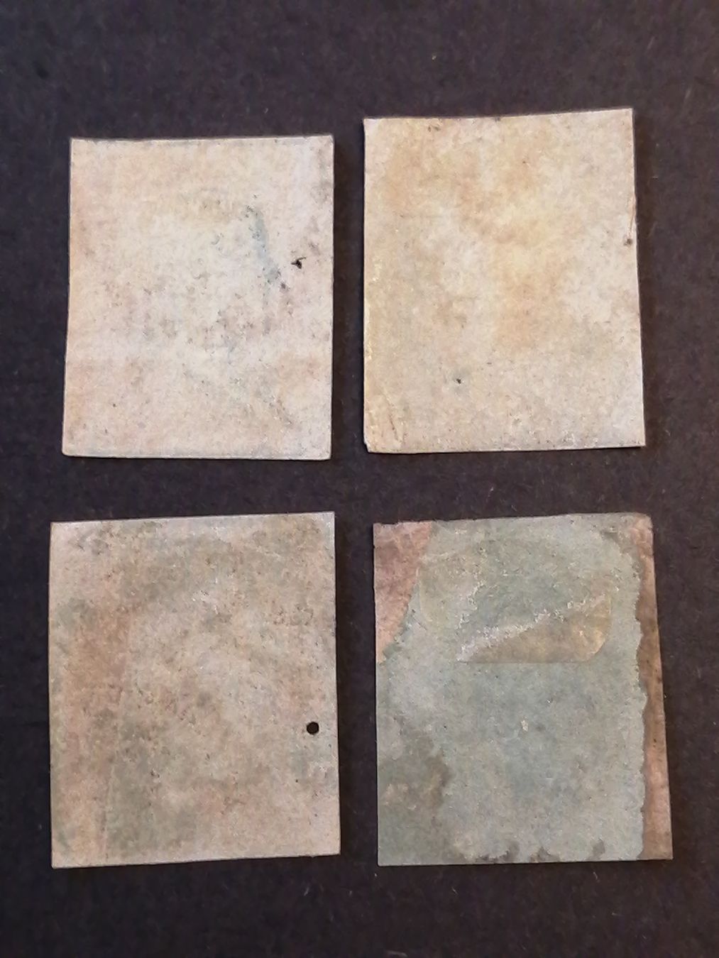 Tous les timbres: 4mal One Penny Red 1841  – D'occasion à Happerswil par tschergi 1