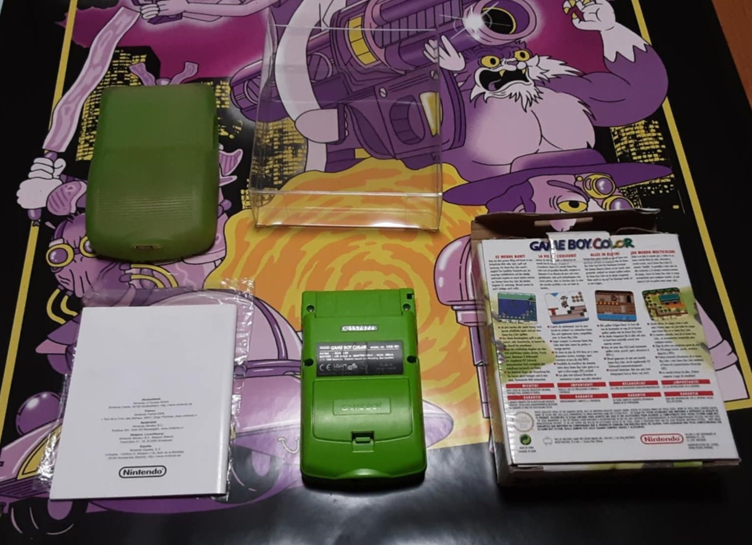 Nintendo Consoles: Game Boy Color Vert – Neuf (Voir description) à Courgenay par bat_dq9w 2