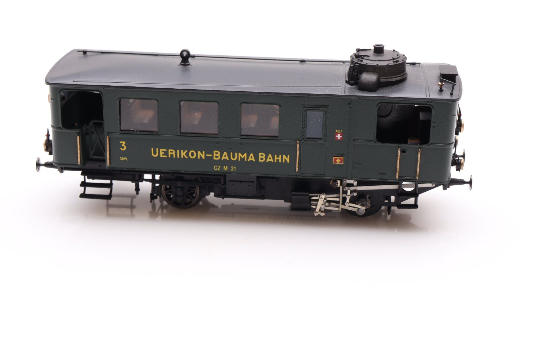 Born Modellini di ferrovie: Born 3752-F UeBB CZm 31 DC, H0 – Nuovo (secondo la descrizione) da Ried (Muotathal) venduto da Modellbahn.swiss 2
