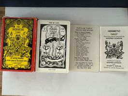 The Hermetic Tarot 1980 (Godfrey Dowson)Edition originale.