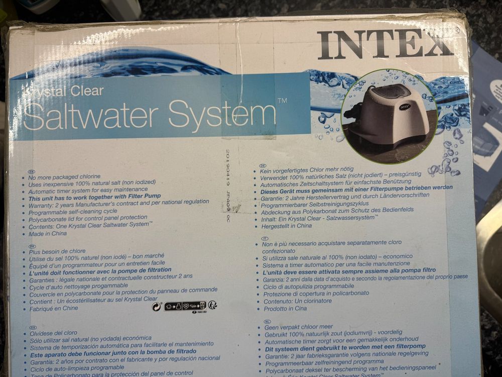 Intex Schwimmbad: Intex Ultra XTR Stahlrohrpool mit Zubehör, Gr. 488 x 122 cm – Gebraucht aus Bubikon von CorMar17 4