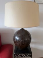 Lampe de chevet vintage avec motif visage unique