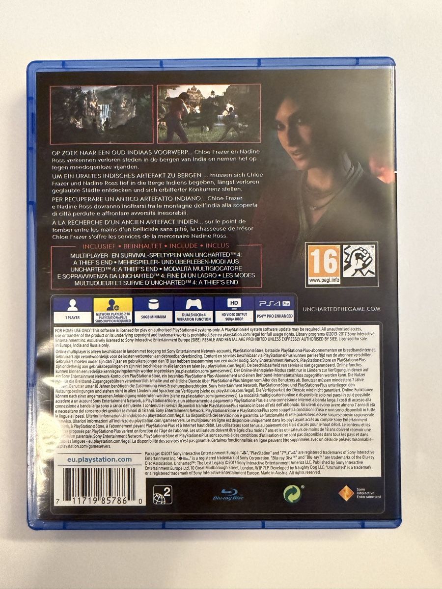 Sony Giochi: Uncharted The Lost Legacy Ps4 Game – Usato da Hendschiken venduto da Jamie2006 1