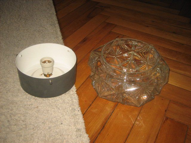 Lampadari & plafoniere: Deckenlampe / Wandlampe aus Glas – Usato da Winterthur venduto da pf02 7
