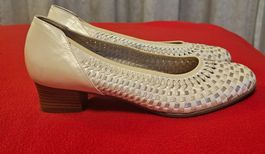 *THERESA* Leder Damen Schuhe Gr.8