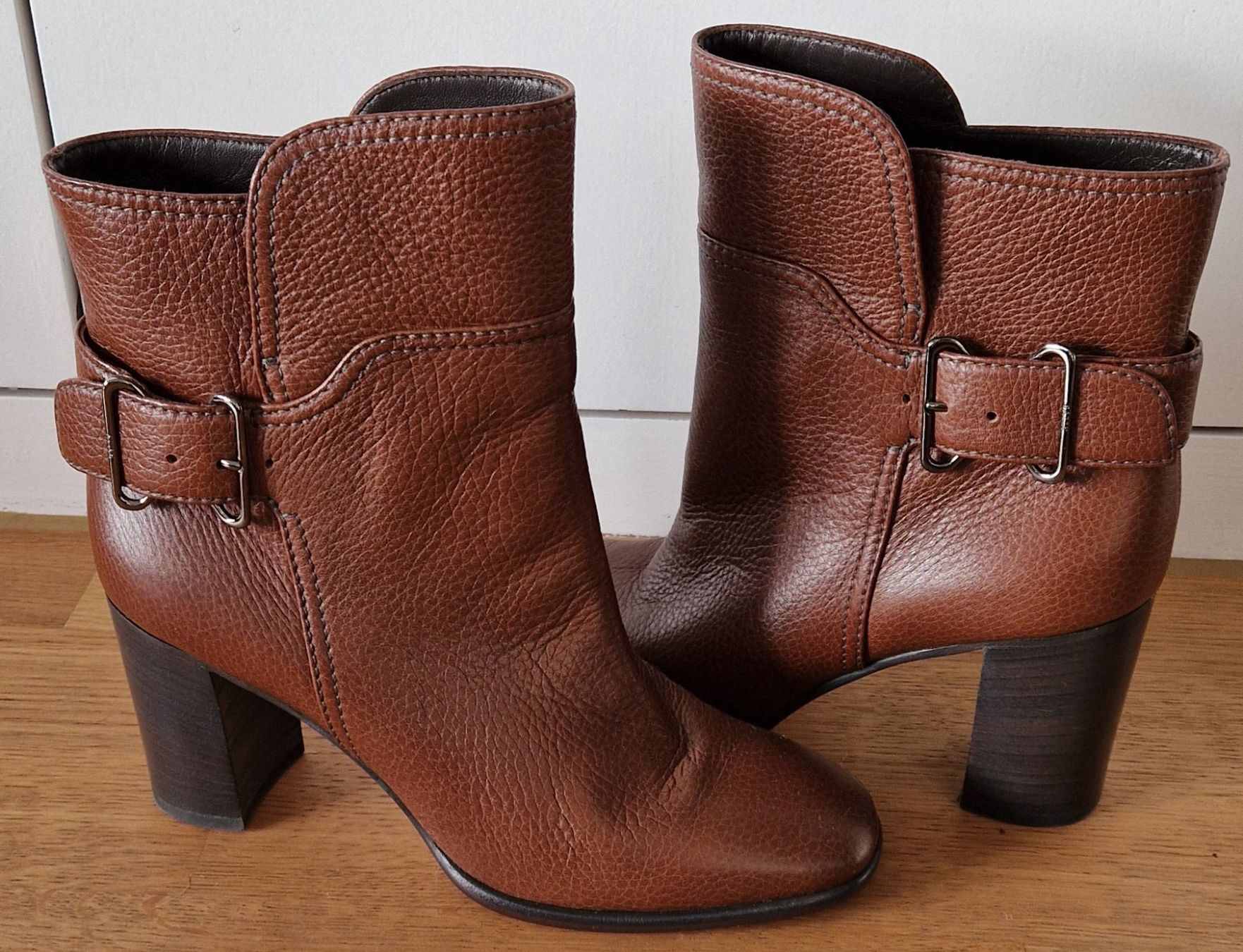 Bally Damenschuhe: Bally Leder-Stiefelette Gr. 37,5, NEU – Neu (gemäss Beschreibung) aus Oberrohrdorf von Friedob 1