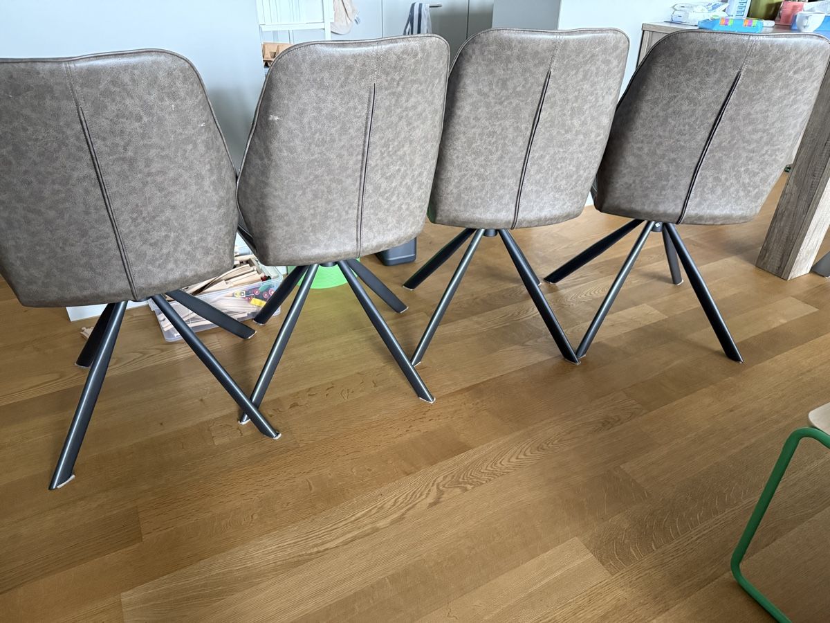 Sedie: 4 Stühle, Drehbare Füsse – Usato da Root D4 venduto da dm96 5