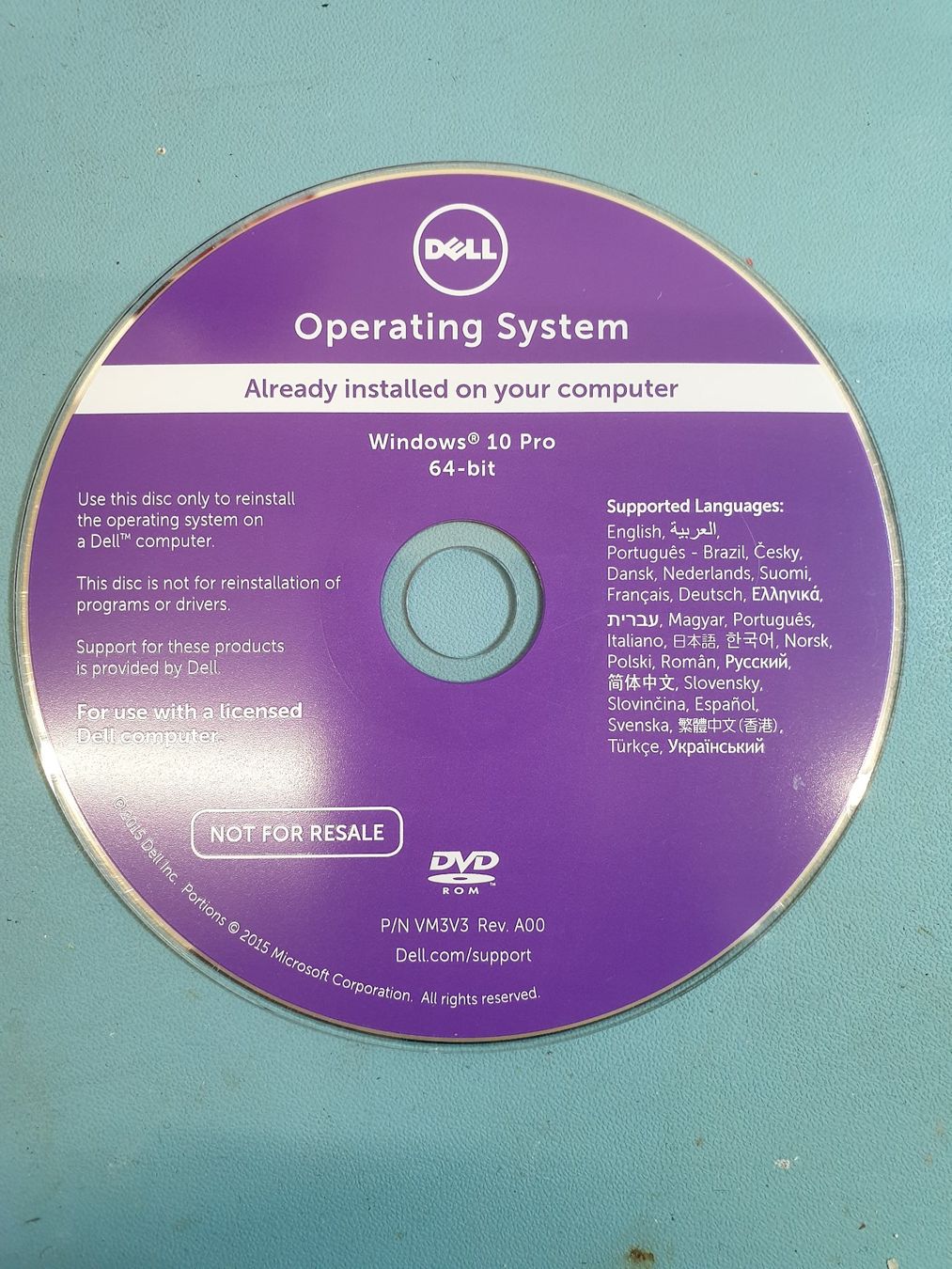 Dell Software: DeLL Windows 10 Pro 64-bit – Usato da Ecublens VD venduto da Netfinity