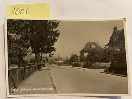 alte Ansichtskarte Zofingen Aarburgerstrasse, 1954