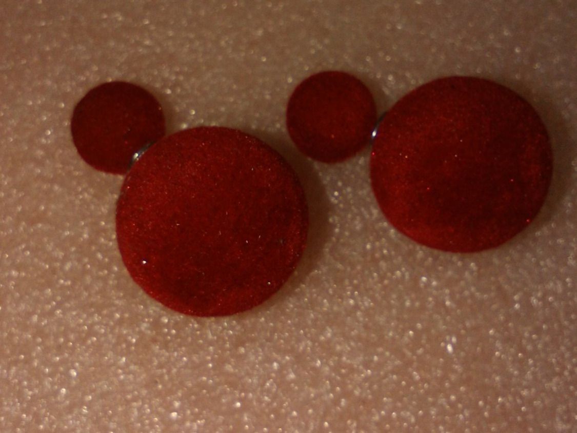 Ohrringe & -stecker: OHRRINGE MODESCHMUCK,,ROT,,,MATTE – Neu (gemäss Beschreibung) aus Basel von bijoutrie_4