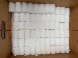 532 Posten Raureifkerzen aus Liquidation