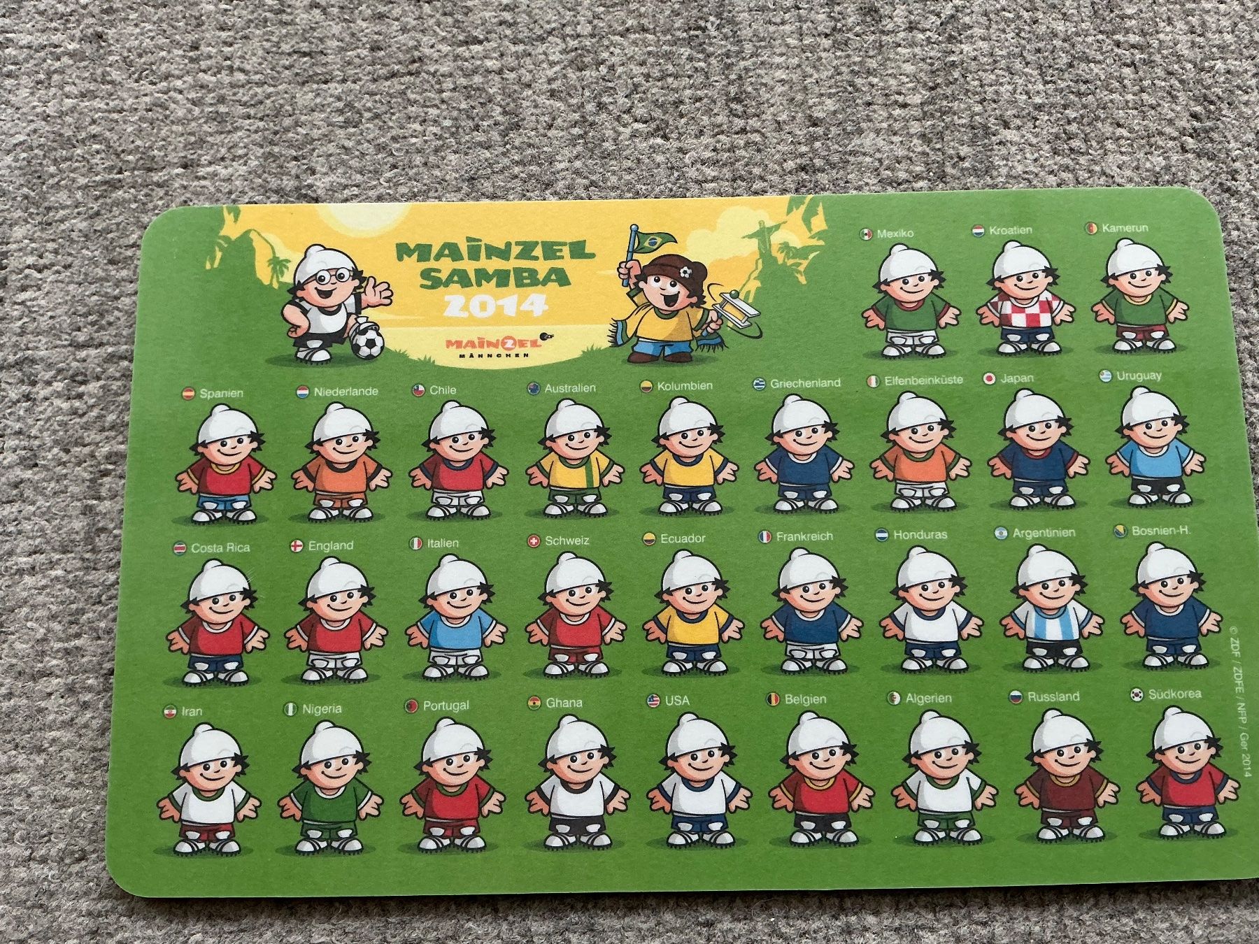 Libri: 3 Mainzelmännchen Frühstücks-Plättchen + 2 Büchlein – Usato da Jona venduto da Jancy60 1