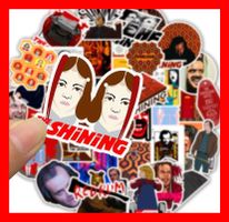 Shining Horrorfilm Nicholson DVD Aufkleber 50 tlg Stickerset