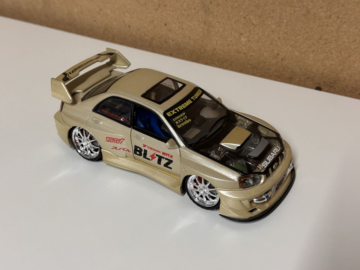 Modellini d'auto: Subaru Impreza ca 1:24 – Usato da Gampel venduto da DarkWRX