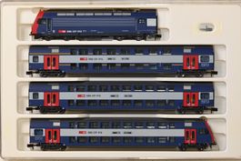 S Bahn S7 ZVV Doppelstock Fleischmann Spur N mit OVP , läuft