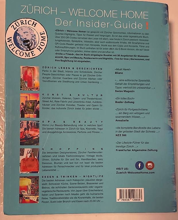 Bücher: Zürich Insider Guide – Gebraucht aus Uster von avl_p867 1