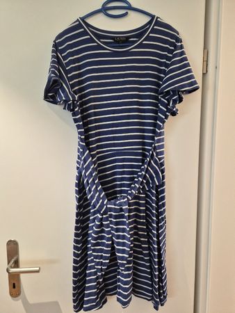 Lauren Ralph Lauren Kleid blau gestreift Grösse 