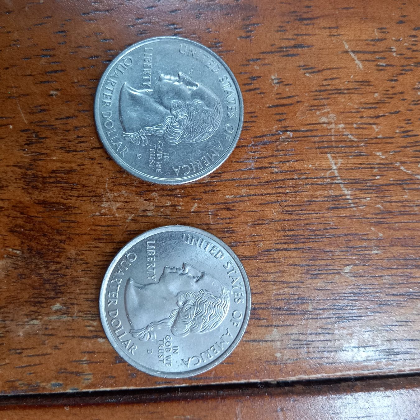Tutti le monete: Usa 0.25 dollar 2x – Usato da St-Cergue venduto da VeganWarrior 1
