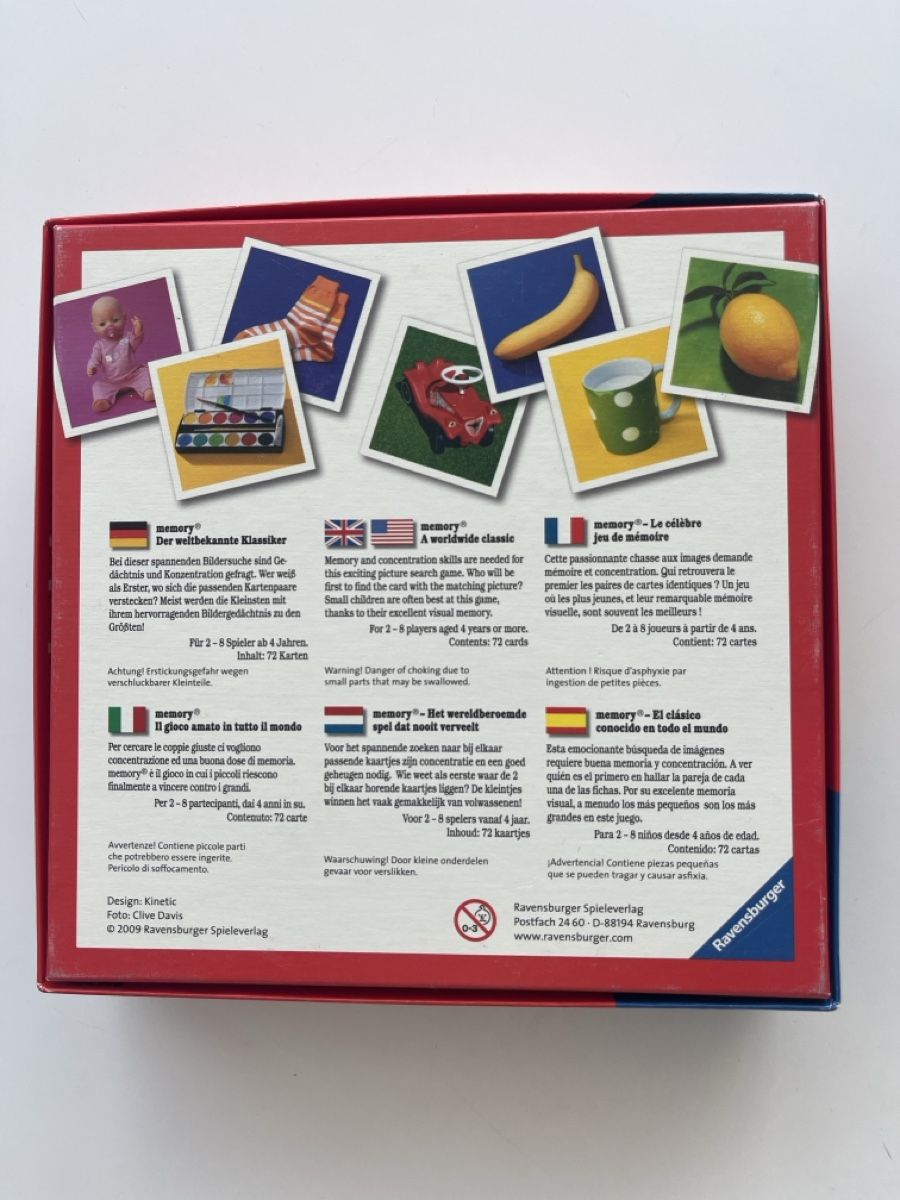 Ravensburger Giochi: Ravensburger Junior Memory - Das Original! Top Zustand! – Nuovo (secondo la descrizione) da Lostorf venduto da SimLou 1