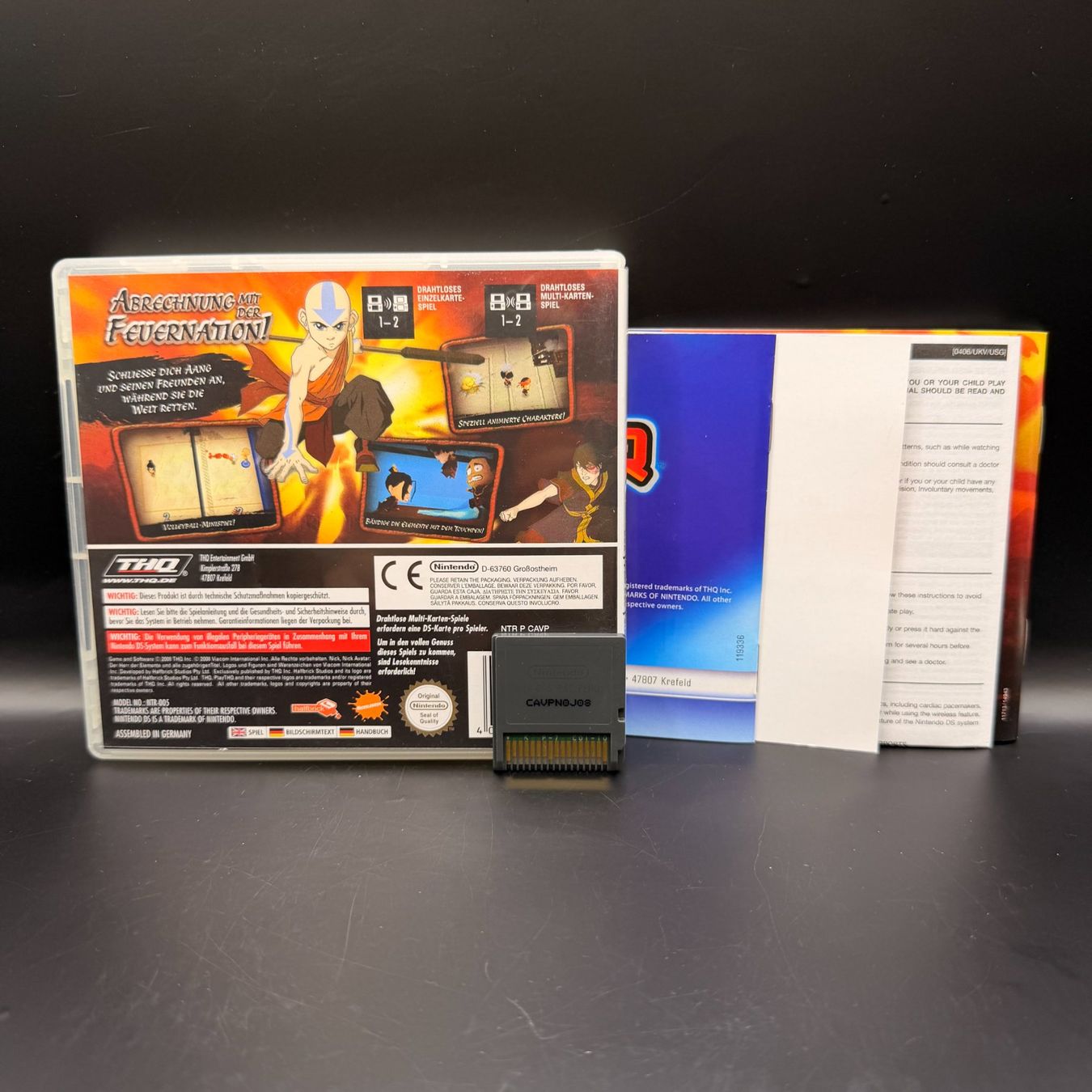 Nintendo Giochi: Nintendo DS Spiel Avatar Der Herr der Elemente – Usato da Düdingen venduto da Nerdworld 1