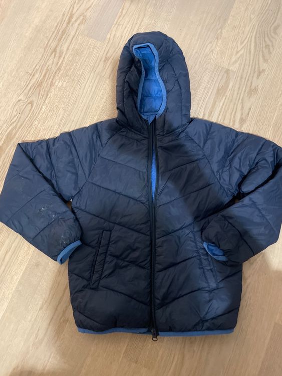 SS7 Jungen Wasserabweisend Parka Mantel, Ages 7 Bis 13 (122-128, Schwarz 2