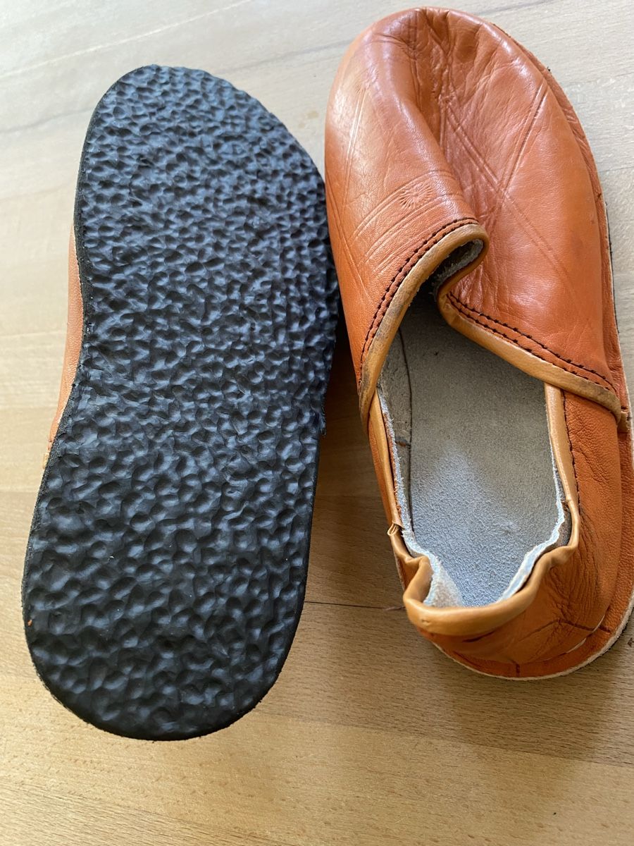 Scarpe da donna: Neue Slipper, orange, Gr. 38 – Nuovo e nell'imballaggio originale da Appenzell venduto da wunder01 2