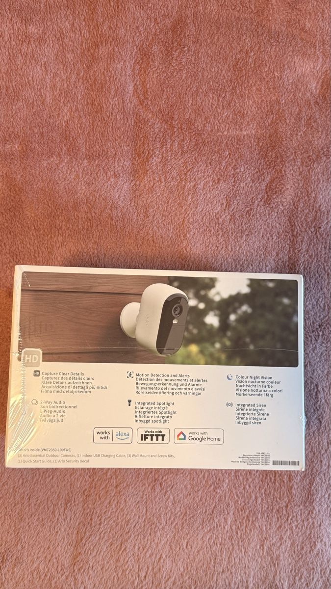 Arlo Videocamere: Arlo Essential Outdoor Camera – Nuovo e nell'imballaggio originale da Höchstetten venduto da Daniele40 1