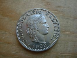 (S1) 20 Rappen 1920