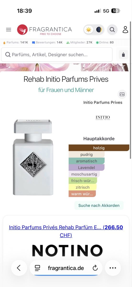 Initio Parfum & Eau de Toilette: Initio Parfums Prives Rehab, 2 ml – Gebraucht aus Sursee von nri_g5z8 2