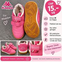 Kappa Mädchenschuhe Gr. 26  fast wie neu