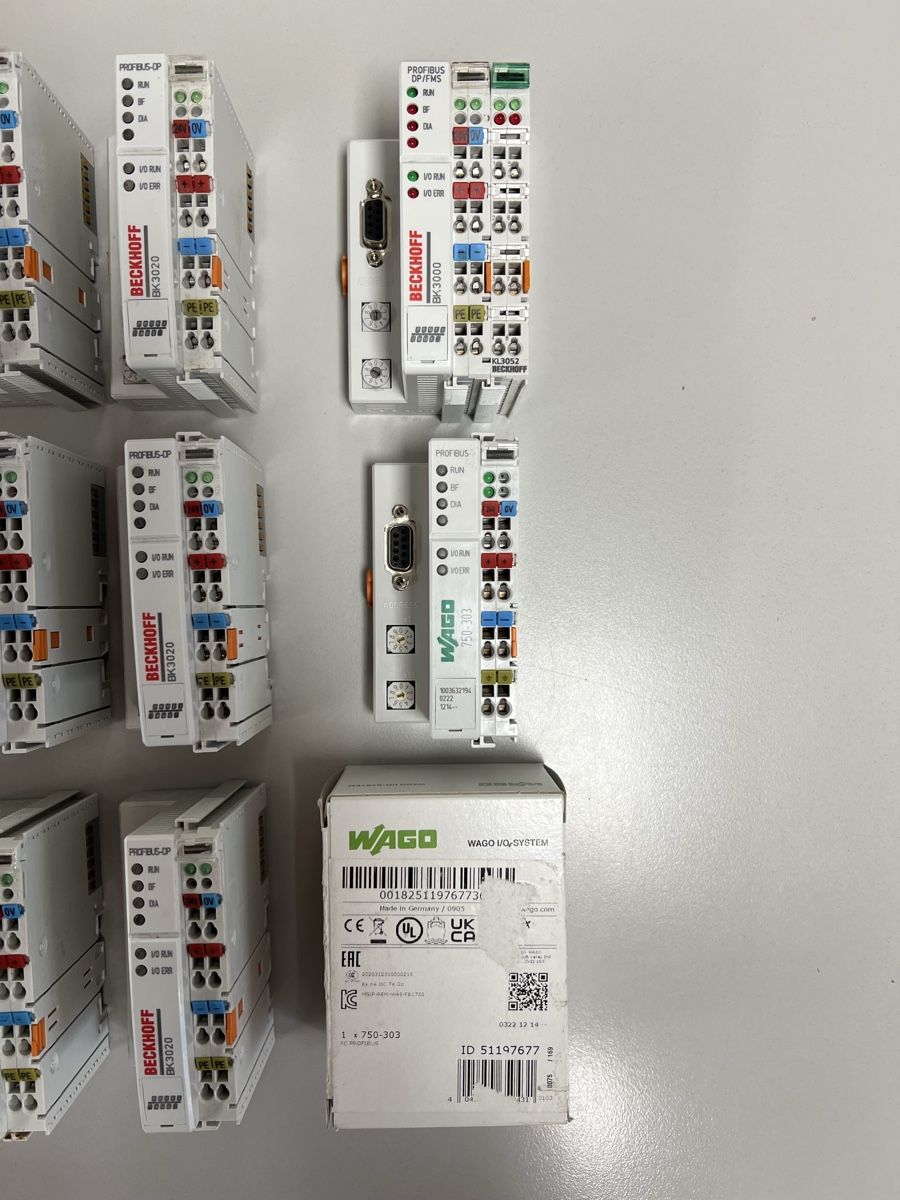 Beckhoff Componenti elettronici: Grosses Paket / Konvolut: Beckhoff & WAGO SPS-Module &  – Usato da Euthal venduto da ruckzuckrohrfrei 8