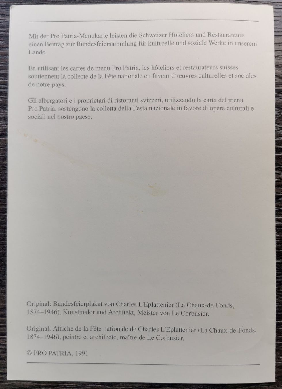 Tutti i francobolli: TR69 Document + Timbre Suisse 1992 Oblitere – Usato da Cousset venduto da Patrick_Collections 2