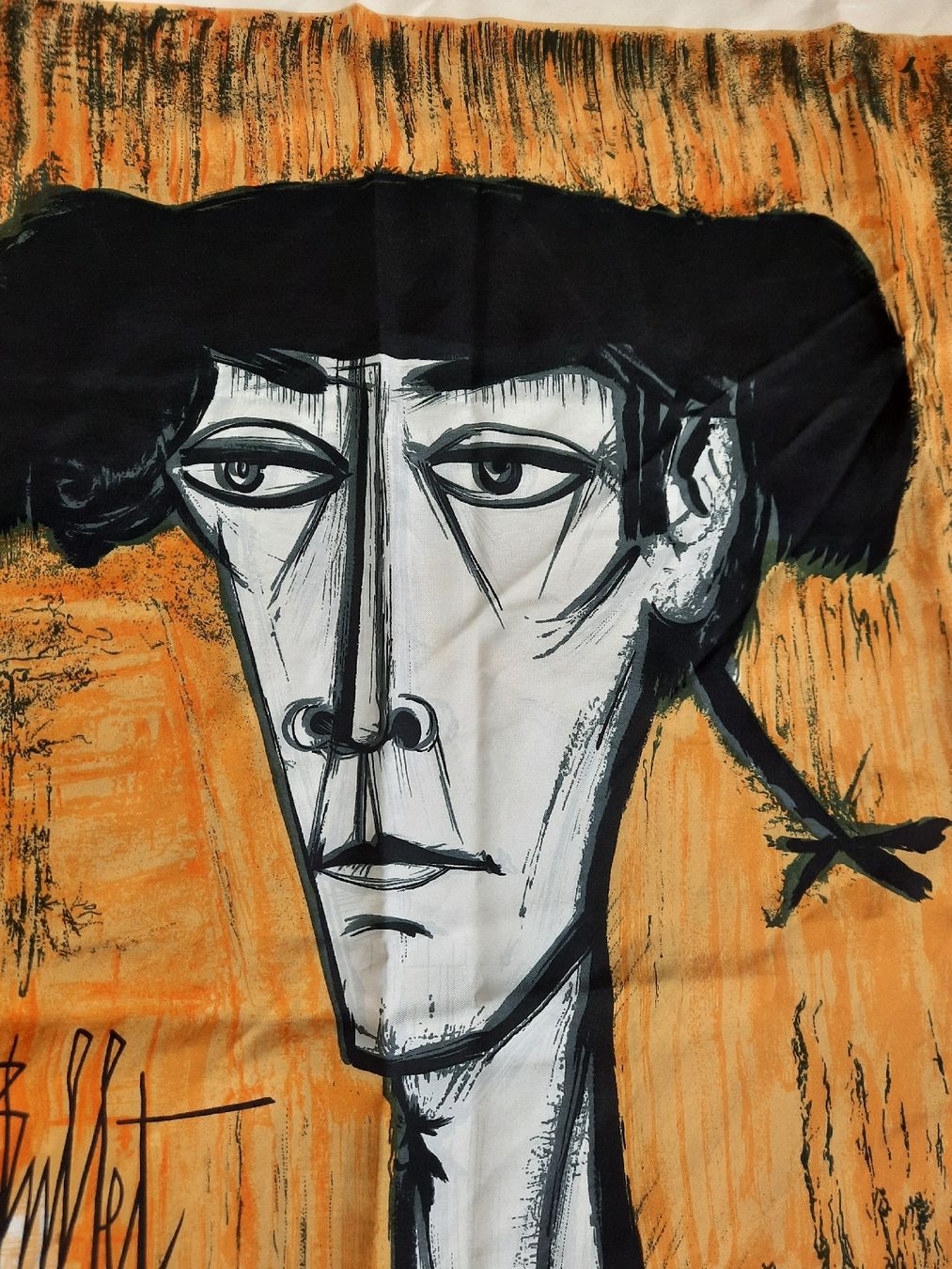 Foulards & écharpes: FOULARD,  BERNARD BUFFET 61 , en SOIE – D'occasion à Le Locle par marylise01 2